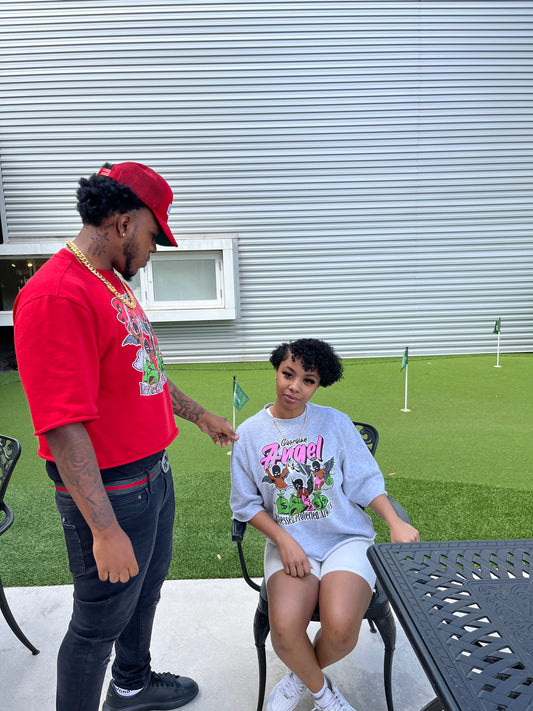 Pink Guardian Angel Tees